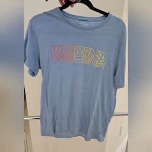 Marine Layer Light Blue Mens Shirt Size M